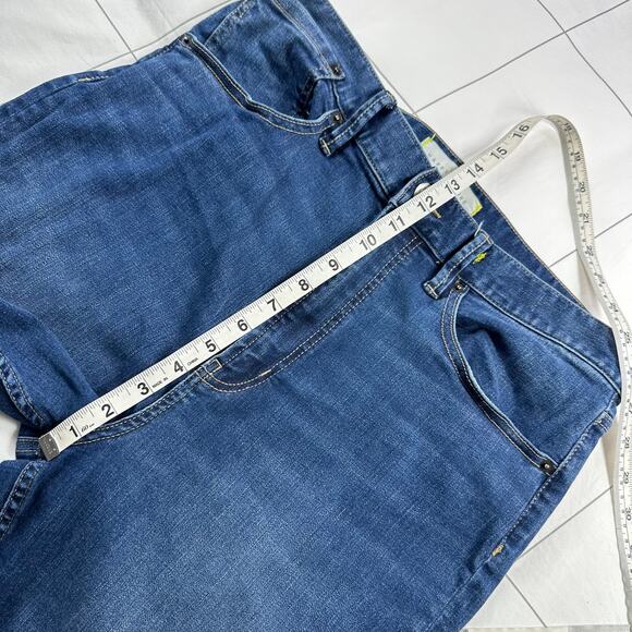 Happy x Nature Jeans Womens 32 Blue Ultra High Rise Skinny Medium Wash Casual - Picture 9 of 12